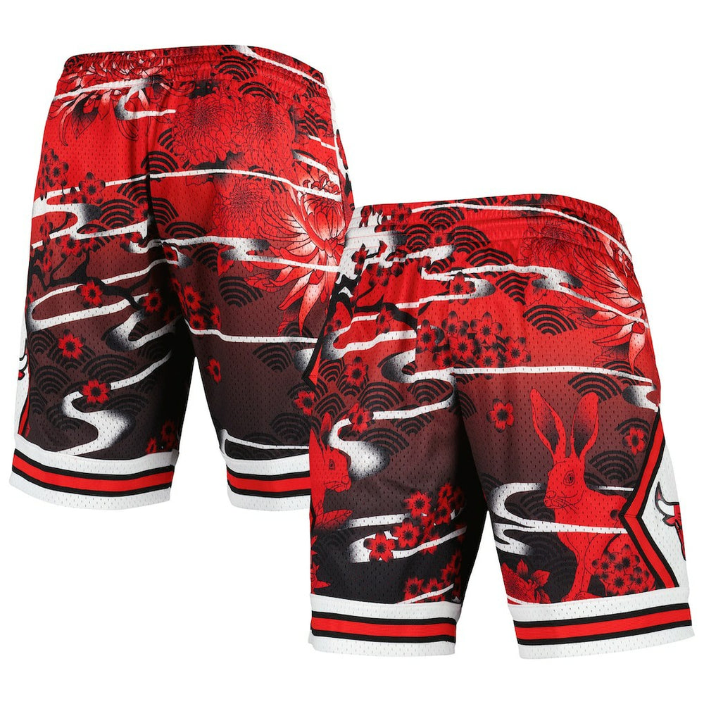 Mitchell & Ness Chicago Bulls Lunar New Year Swingman Shorts