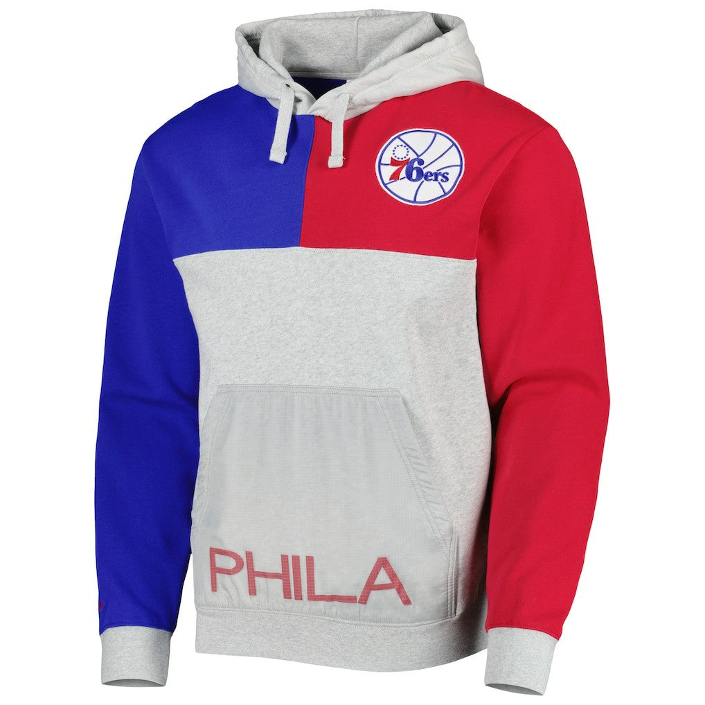 Mitchell & Ness Philadelphia 76ers Tie-Breaker Pullover Hoodie sale