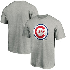 Heather Gray Chicago Cubs Cooperstown Collection Forbes T-Shirt