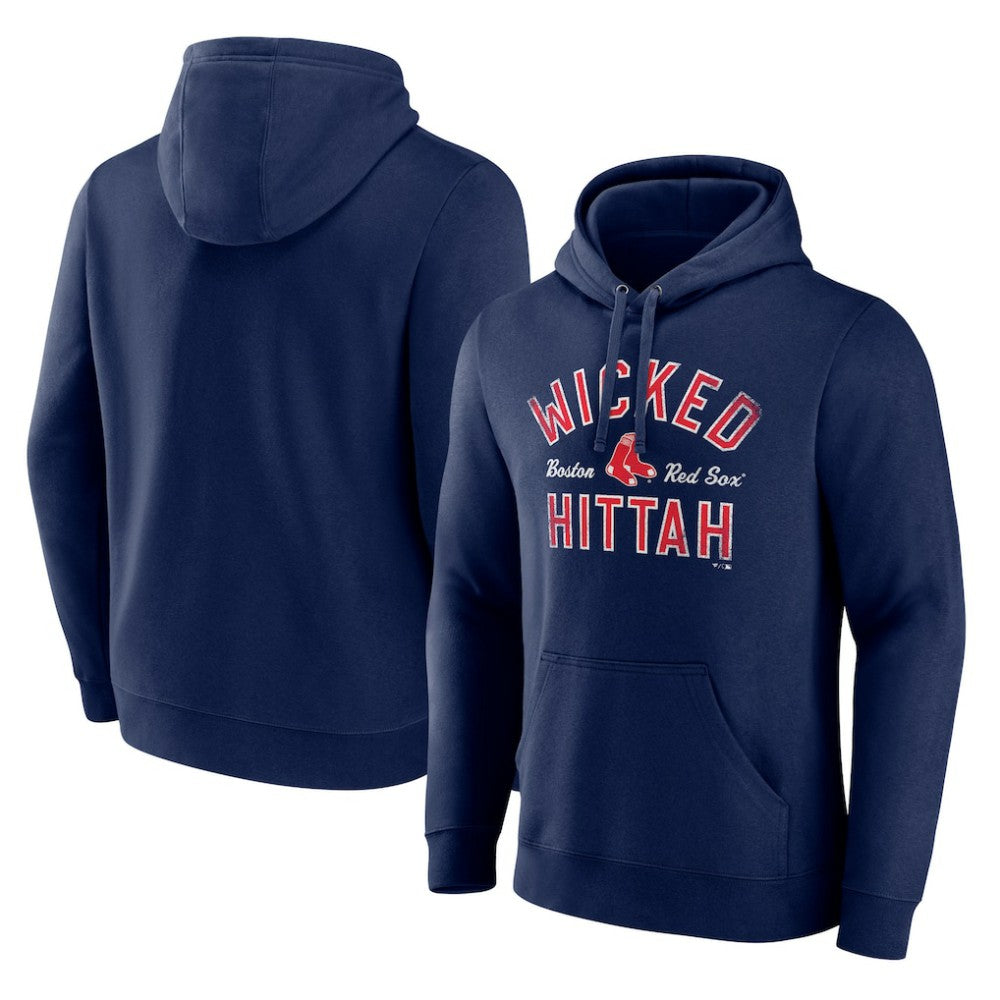 Navy Boston Red Sox Wicked Hittah Pullover Hoodie