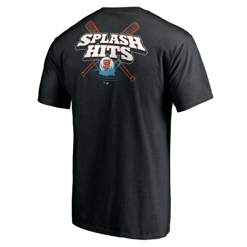 Black San Francisco Giants Splash Hit T-Shirt