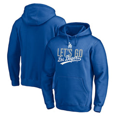 Royal Los Angeles Dodgers Let's Go Los Doyers Pullover Hoodie