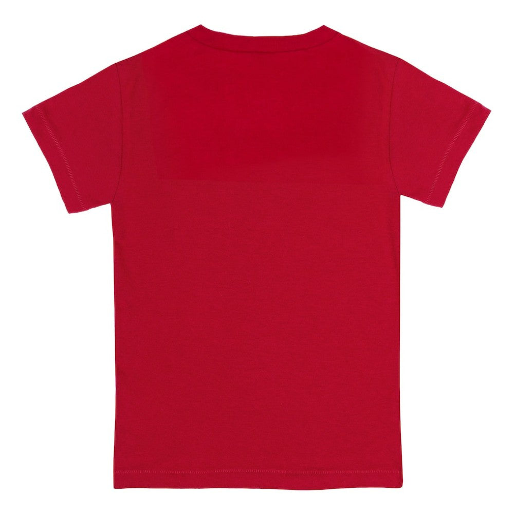 Red Boston Red Sox Tiny Turnip Youth Baseball Bow T-Shirt