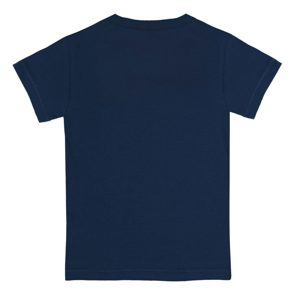 Navy Cleveland Guardians Tiny Turnip Youth Baseball Cross Bats T-Shirt