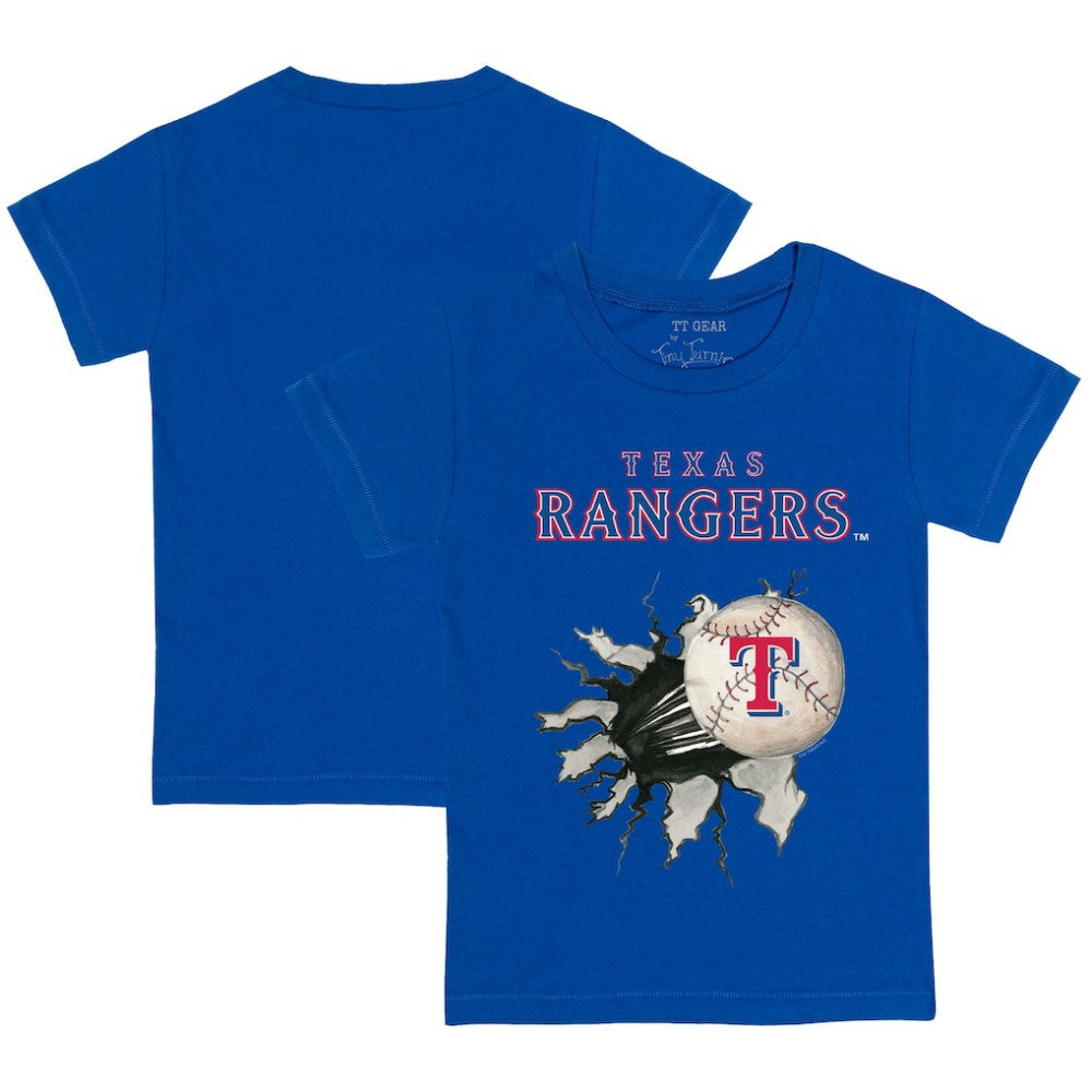 Royal Texas Rangers Tiny Turnip Youth Baseball Tear T-Shirt