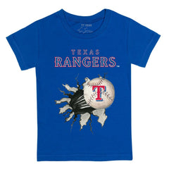 Royal Texas Rangers Tiny Turnip Youth Baseball Tear T-Shirt