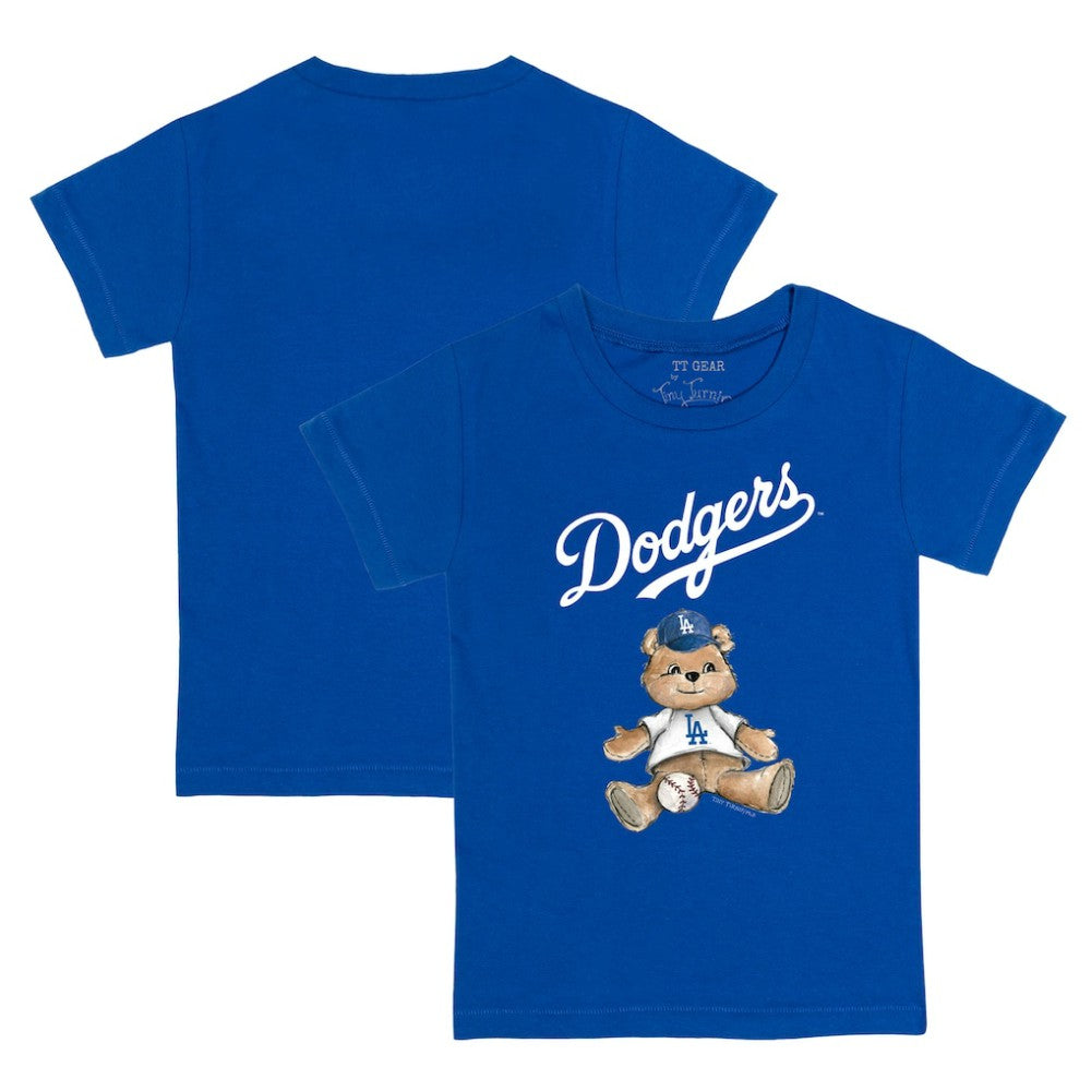 Royal Los Angeles Dodgers Tiny Turnip Youth Teddy Boy T-Shirt
