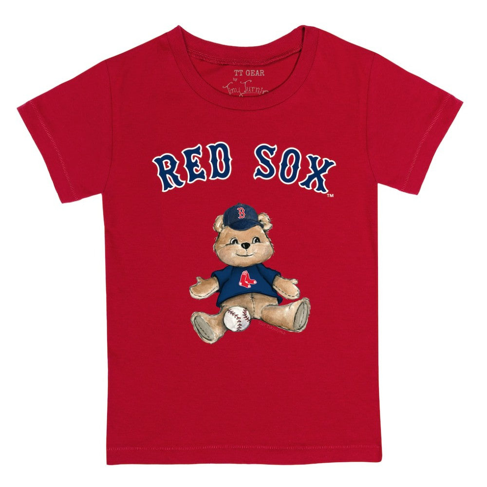 Red Boston Red Sox Tiny Turnip Youth Teddy Boy T-Shirt