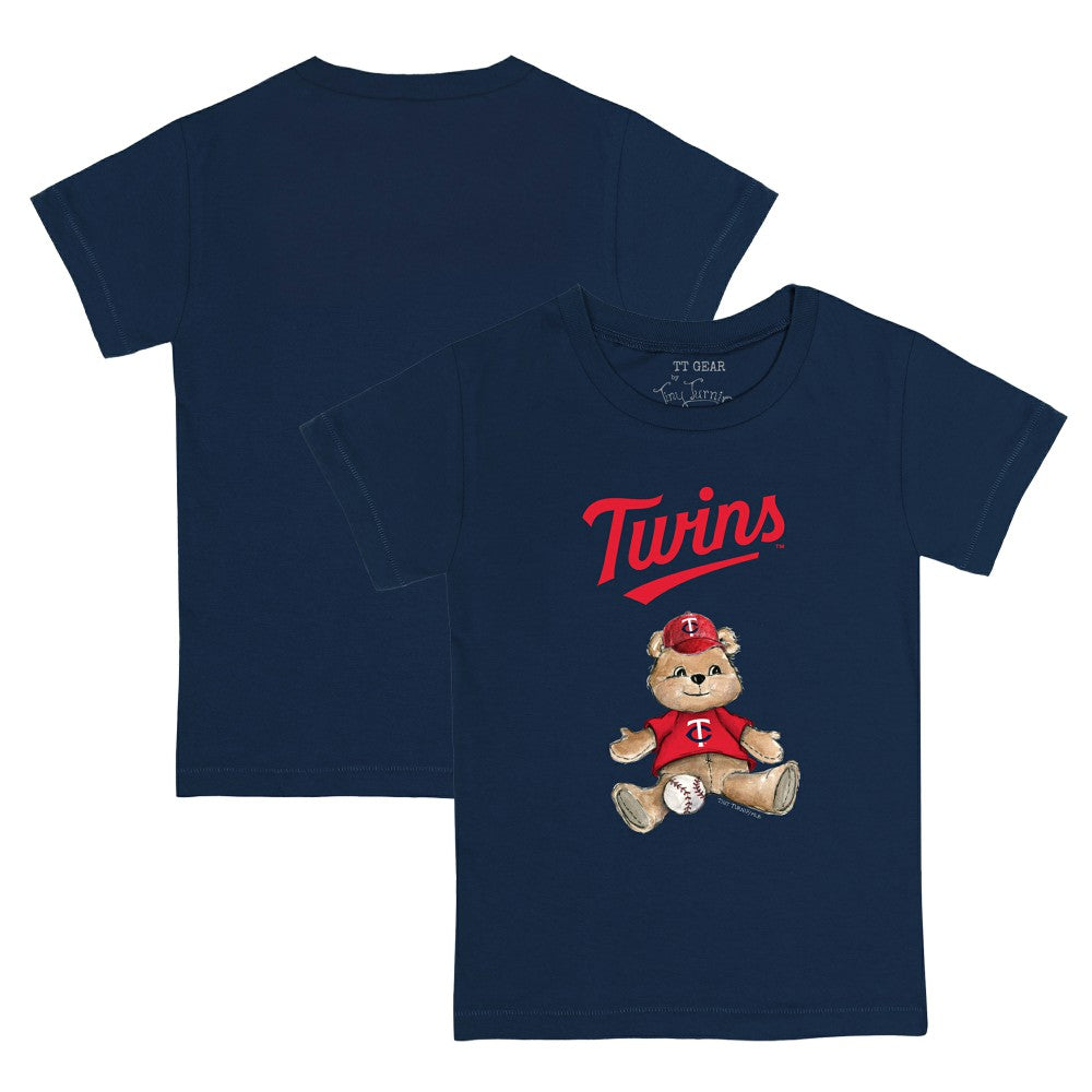 Navy Minnesota Twins Tiny Turnip Youth Teddy Boy T-Shirt
