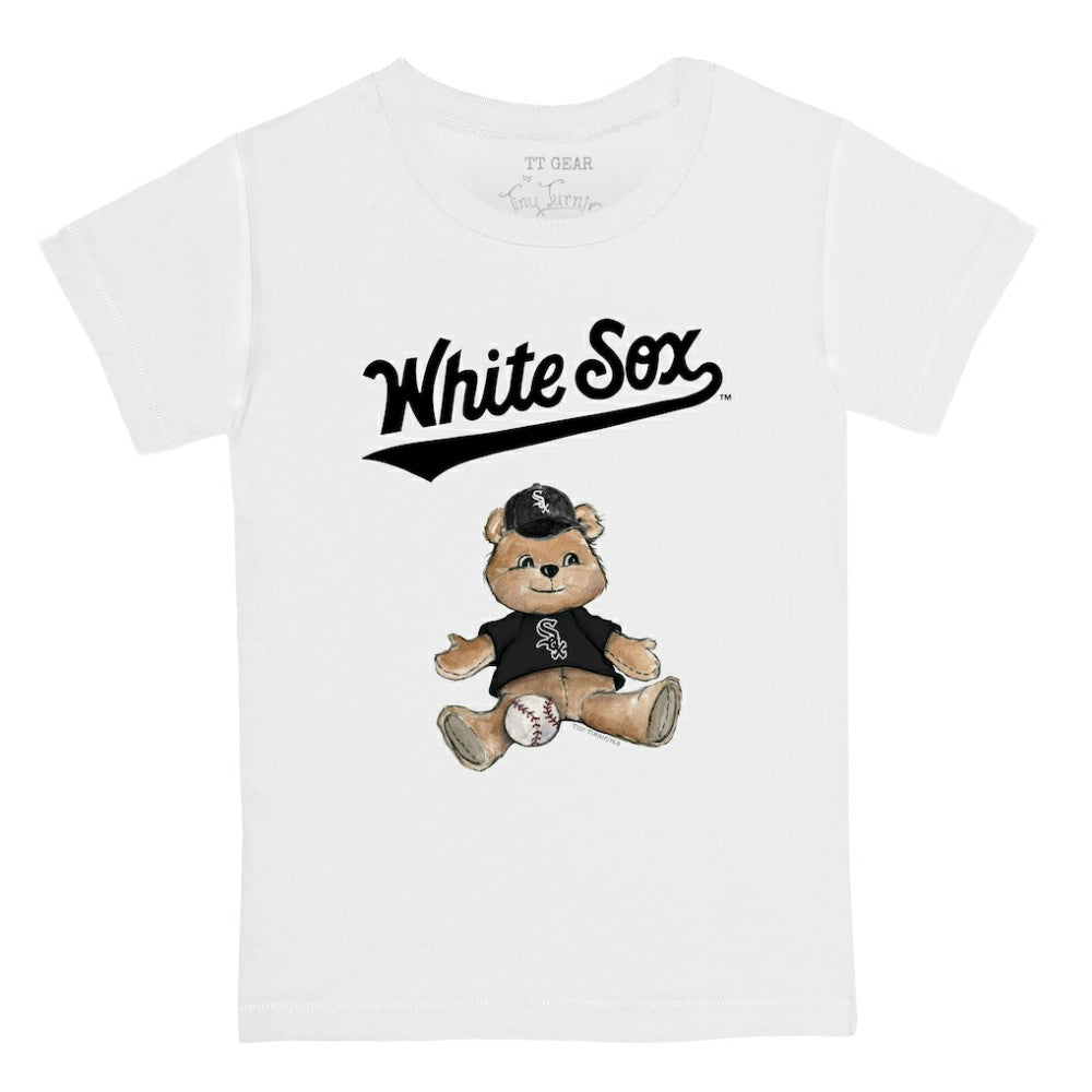White Chicago White Sox Tiny Turnip Youth Teddy Boy T-Shirt