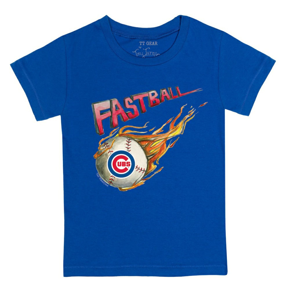Royal Chicago Cubs Tiny Turnip Youth Fastball T-Shirt