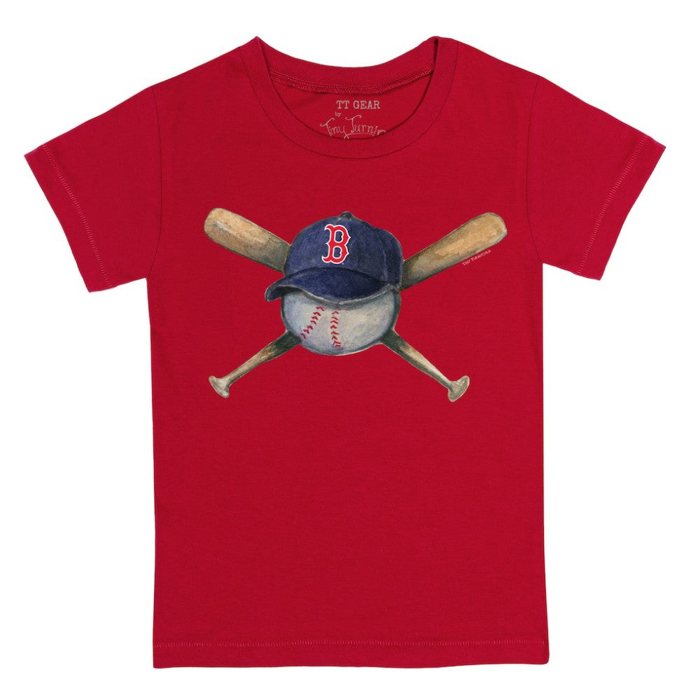 Red Boston Red Sox Tiny Turnip Youth Hat Crossbats T-Shirt