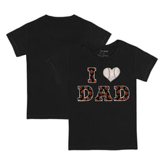 Black Baltimore Orioles Tiny Turnip Youth I Love Dad T-Shirt