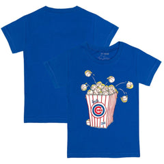 Royal Chicago Cubs Tiny Turnip Youth Popcorn T-Shirt