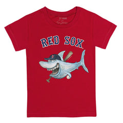 Red Boston Red Sox Tiny Turnip Youth Shark T-Shirt