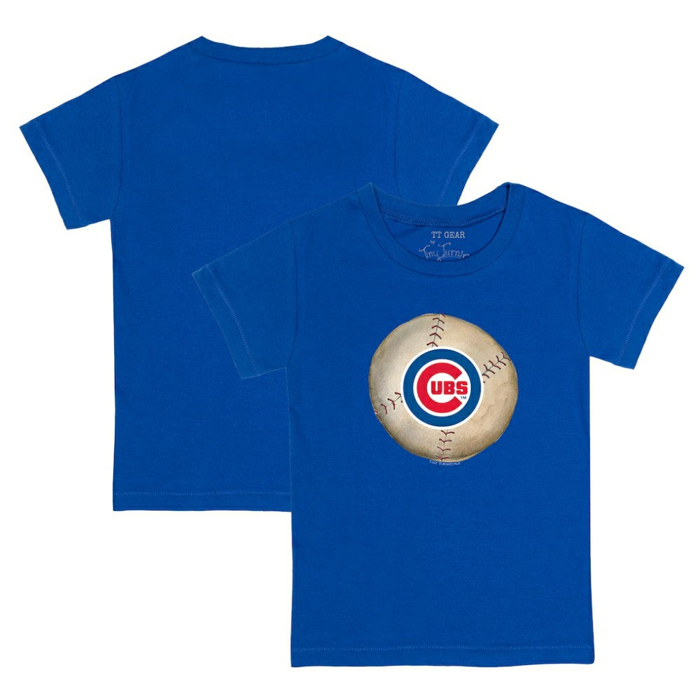 Royal Chicago Cubs Tiny Turnip Youth Stitched Baseball T-Shirt