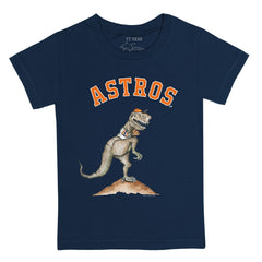 Navy Houston Astros Tiny Turnip Youth TT Rex T-Shirt