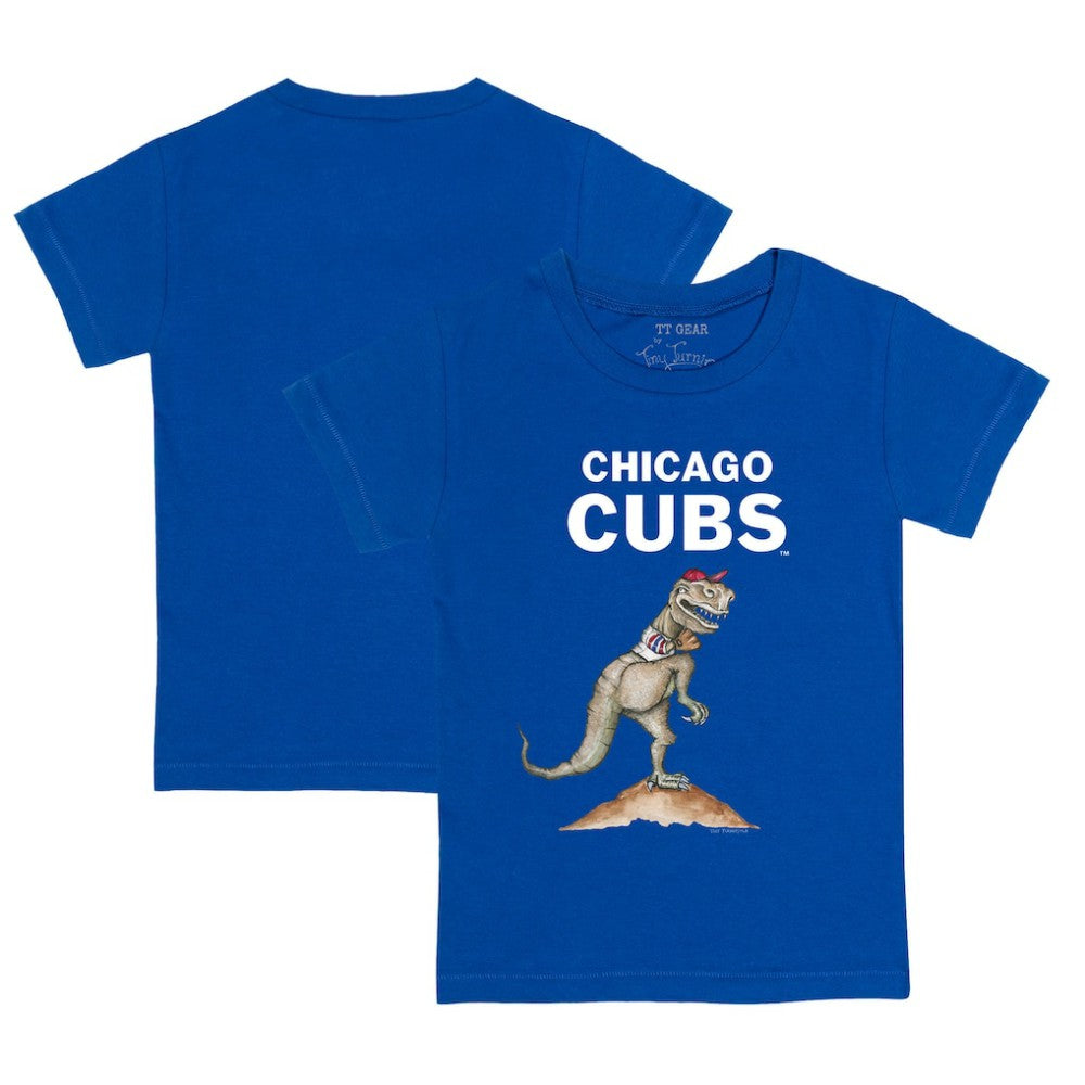 Royal Chicago Cubs Tiny Turnip Youth TT Rex T-Shirt