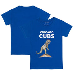 Royal Chicago Cubs Tiny Turnip Youth TT Rex T-Shirt