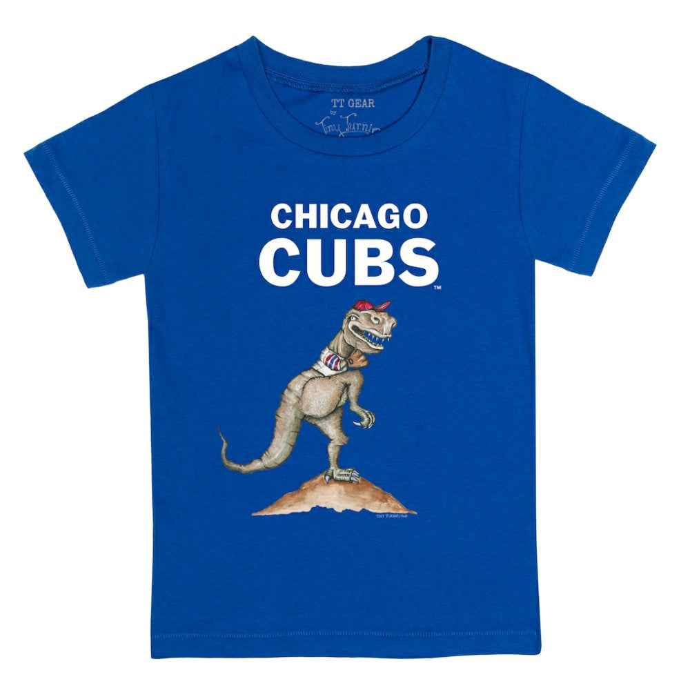 Royal Chicago Cubs Tiny Turnip Youth TT Rex T-Shirt
