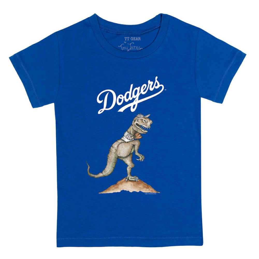 Royal Los Angeles Dodgers Tiny Turnip Youth TT Rex T-Shirt