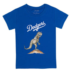 Royal Los Angeles Dodgers Tiny Turnip Youth TT Rex T-Shirt