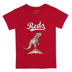 Red Cincinnati Reds Tiny Turnip Youth TT Rex T-Shirt