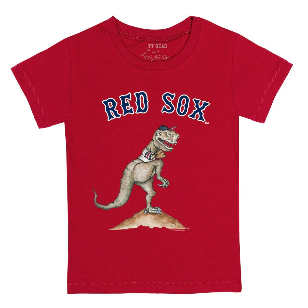 Red Boston Red Sox Tiny Turnip Youth TT Rex T-Shirt