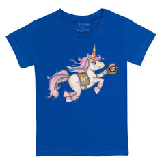 Royal Kansas City Royals Tiny Turnip Youth Unicorn T-Shirt