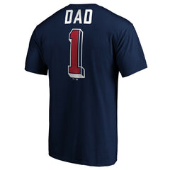 Navy Minnesota Twins Number One Dad T-Shirt