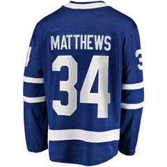 NHL Auston Matthews Toronto Maple Leafs Fanatics Home Breakaway Jersey