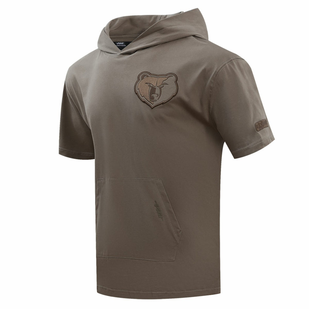 Memphis Grizzlies Pro Standard Neutrals Short Sleeve Pullover Hoodie