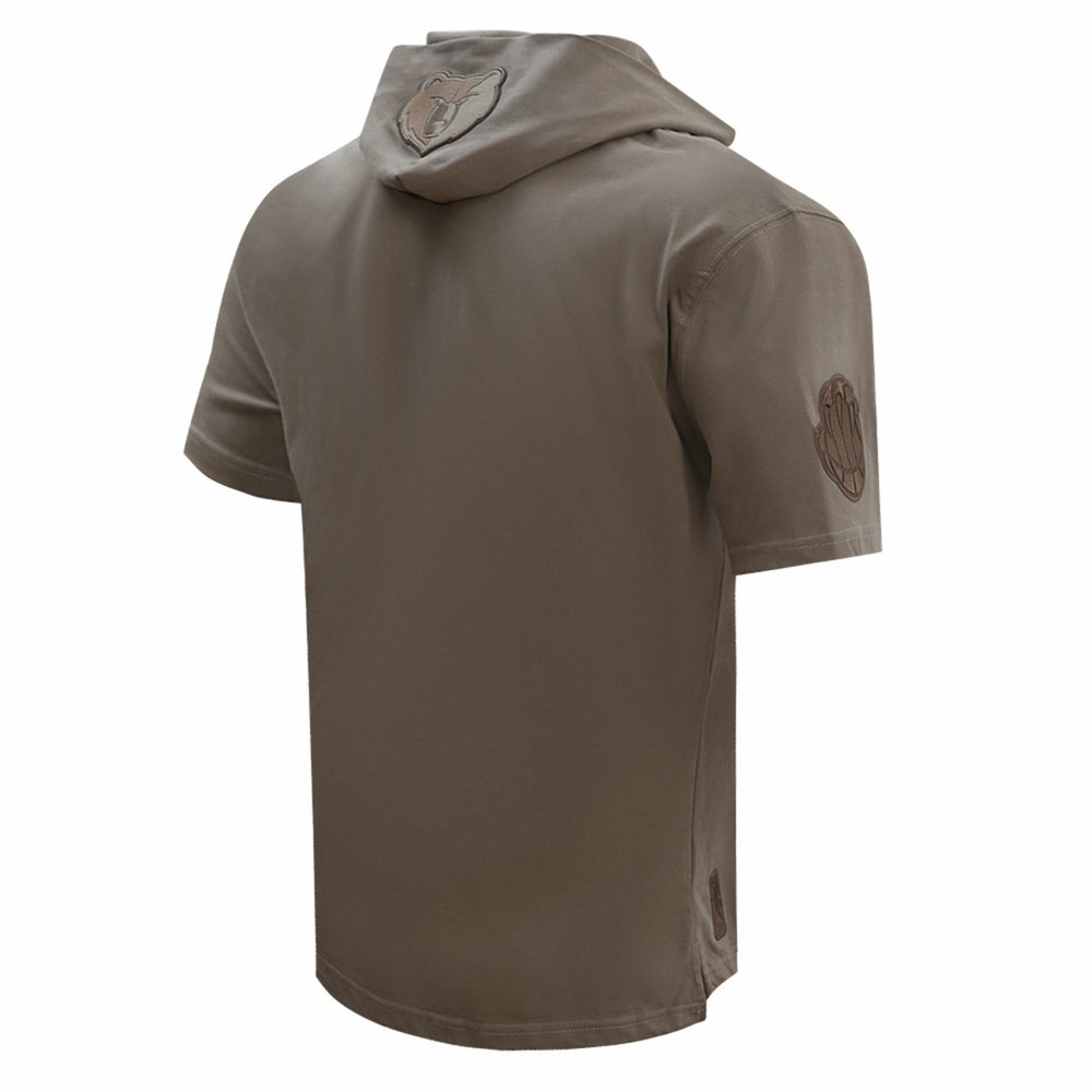 Memphis Grizzlies Pro Standard Neutrals Short Sleeve Pullover Hoodie