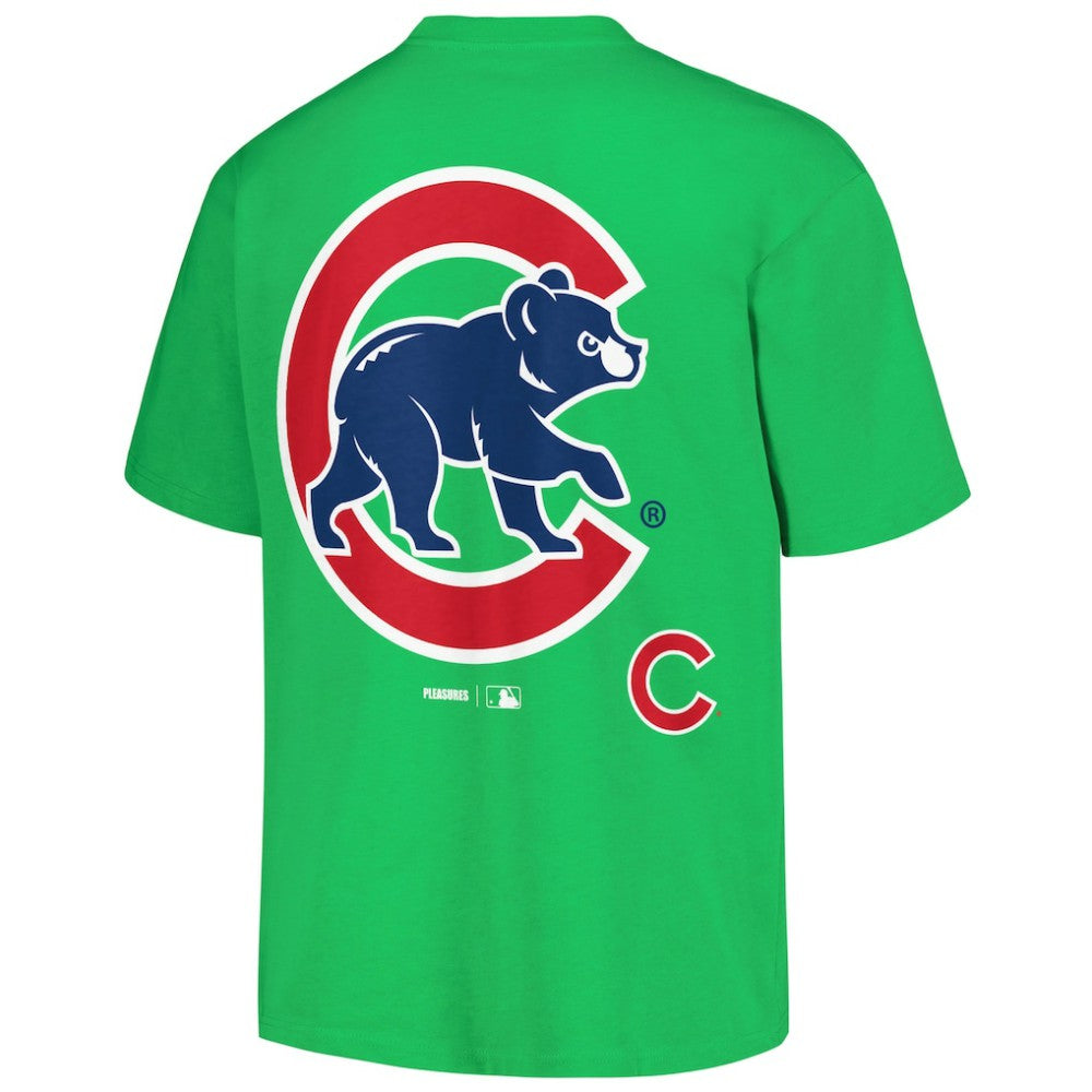 Green Chicago Cubs PLEASURES Ballpark T-Shirt