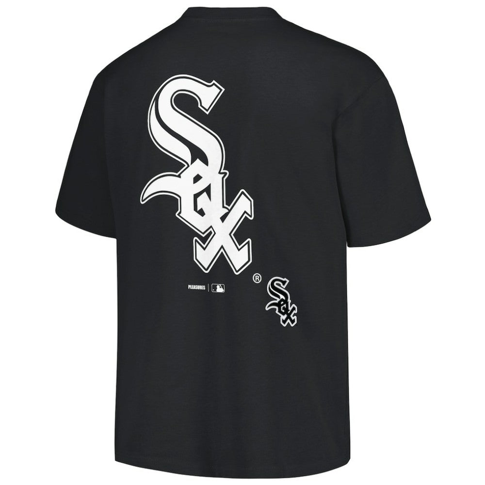 Black Chicago White Sox PLEASURES Ballpark T-Shirt