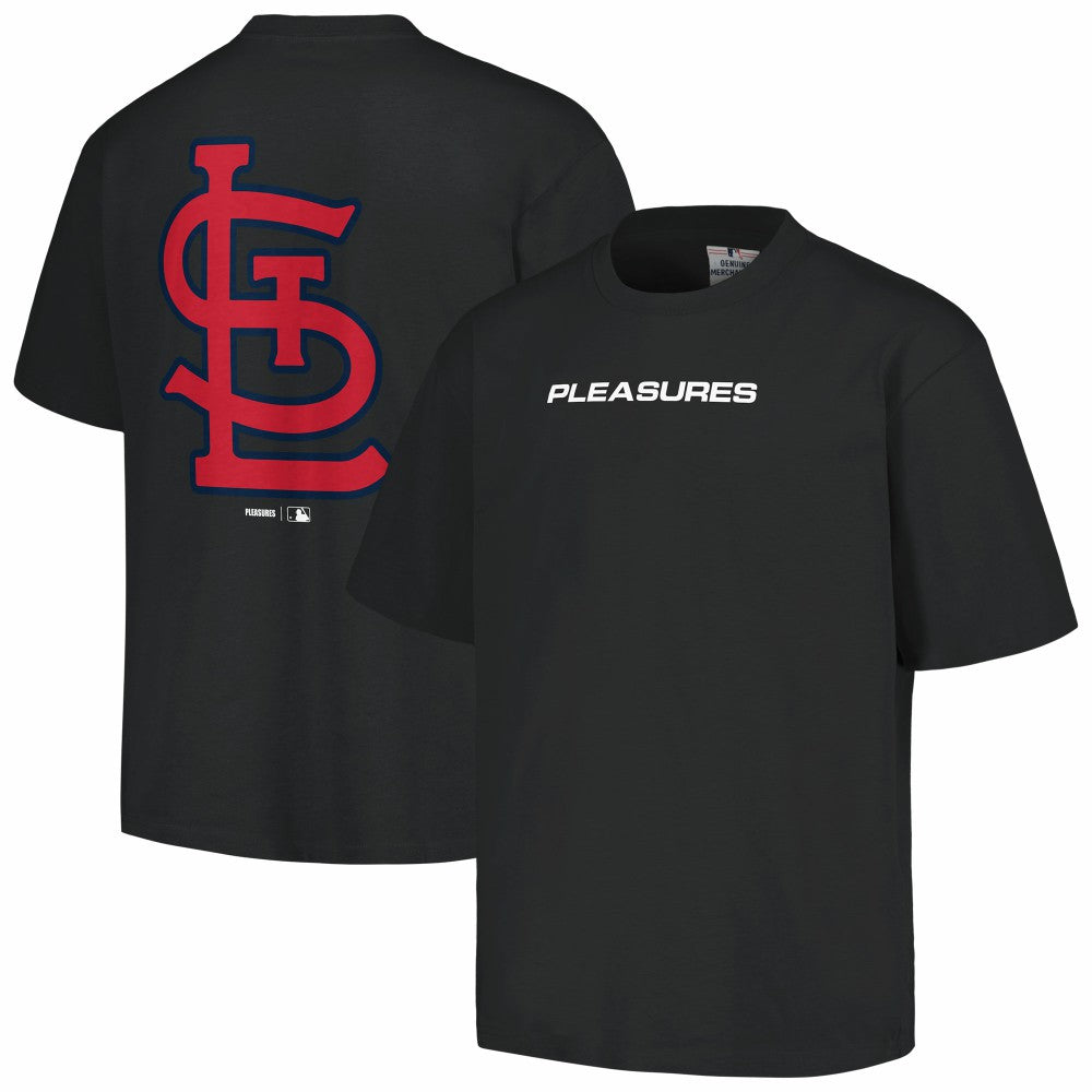 Black St. Louis Cardinals PLEASURES Ballpark T-Shirt