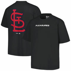 Black St. Louis Cardinals PLEASURES Ballpark T-Shirt