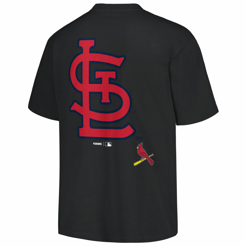 Black St. Louis Cardinals PLEASURES Ballpark T-Shirt