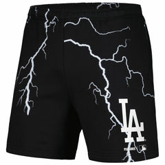Black Los Angeles Dodgers PLEASURES Lightning Shorts