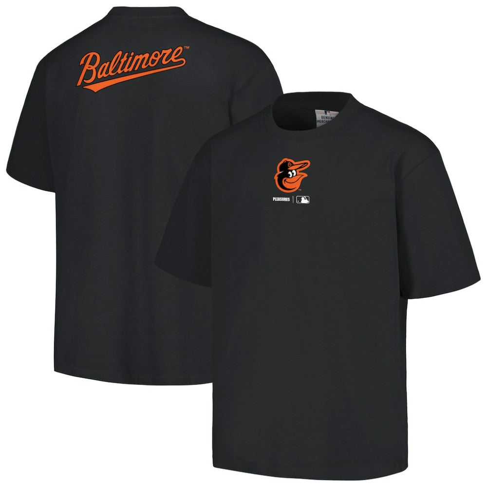 Black Baltimore Orioles PLEASURES Mascot T-Shirt