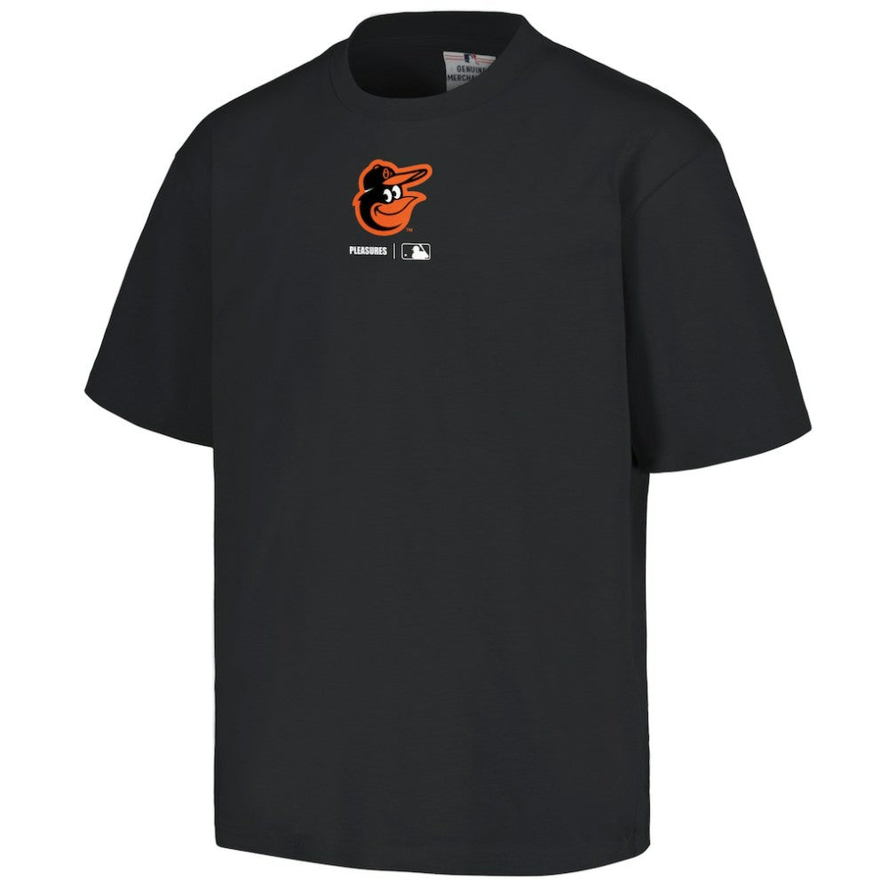 Black Baltimore Orioles PLEASURES Mascot T-Shirt