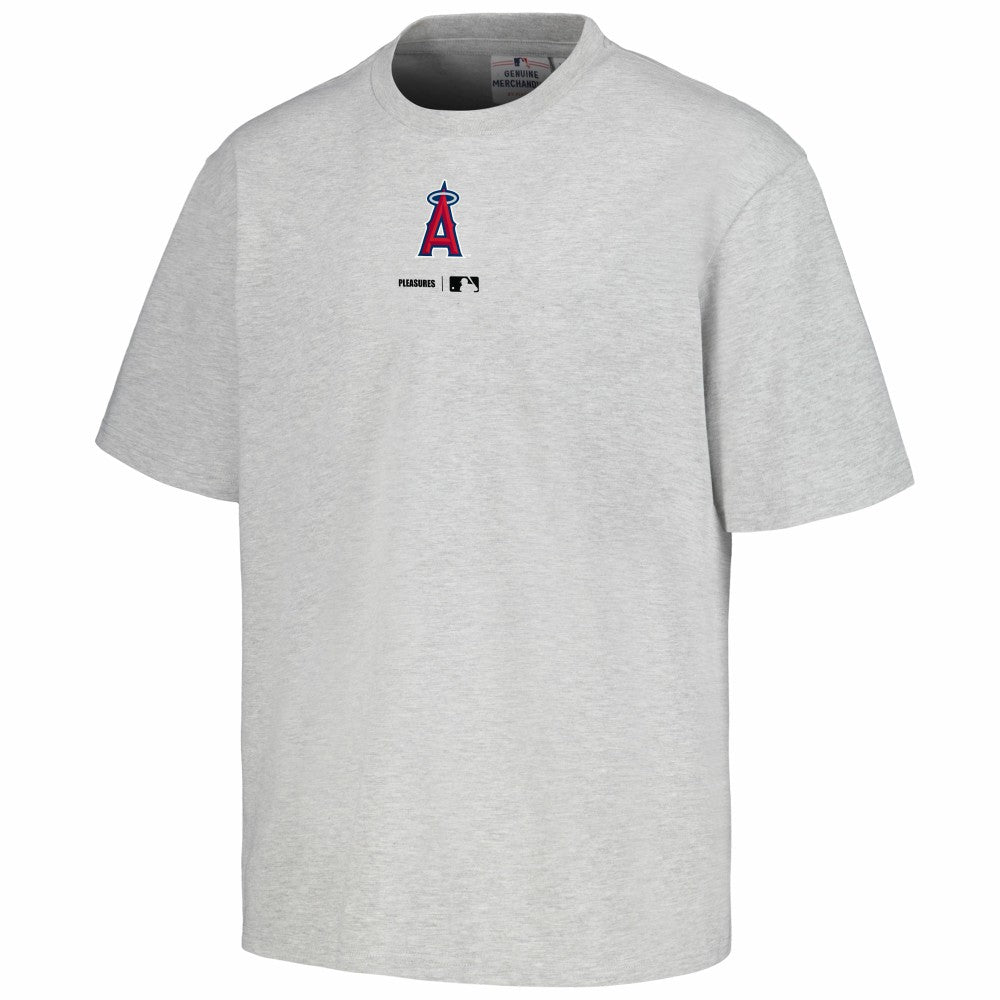 Gray Los Angeles Angels PLEASURES Mascot T-Shirt