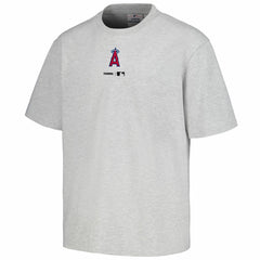 Gray Los Angeles Angels PLEASURES Mascot T-Shirt