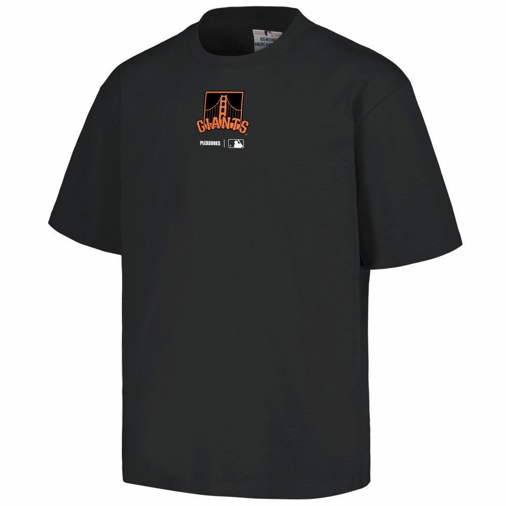 Black San Francisco Giants PLEASURES Mascot T-Shirt
