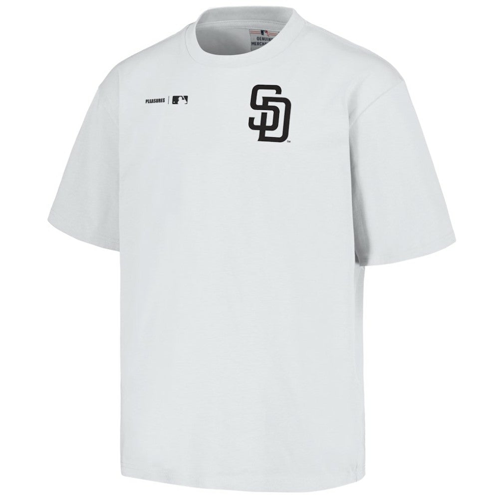 White San Diego Padres PLEASURES Precision T-Shirt
