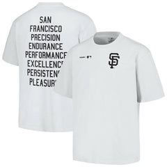 White San Francisco Giants PLEASURES Precision T-Shirt