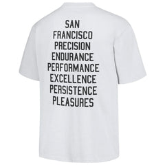White San Francisco Giants PLEASURES Precision T-Shirt
