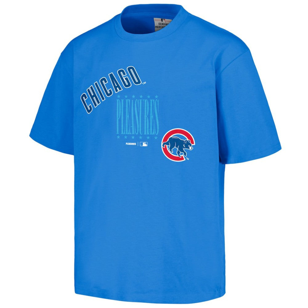Royal Chicago Cubs PLEASURES Repurpose T-Shirt