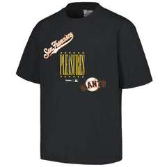 Black San Francisco Giants PLEASURES Repurpose T-Shirt