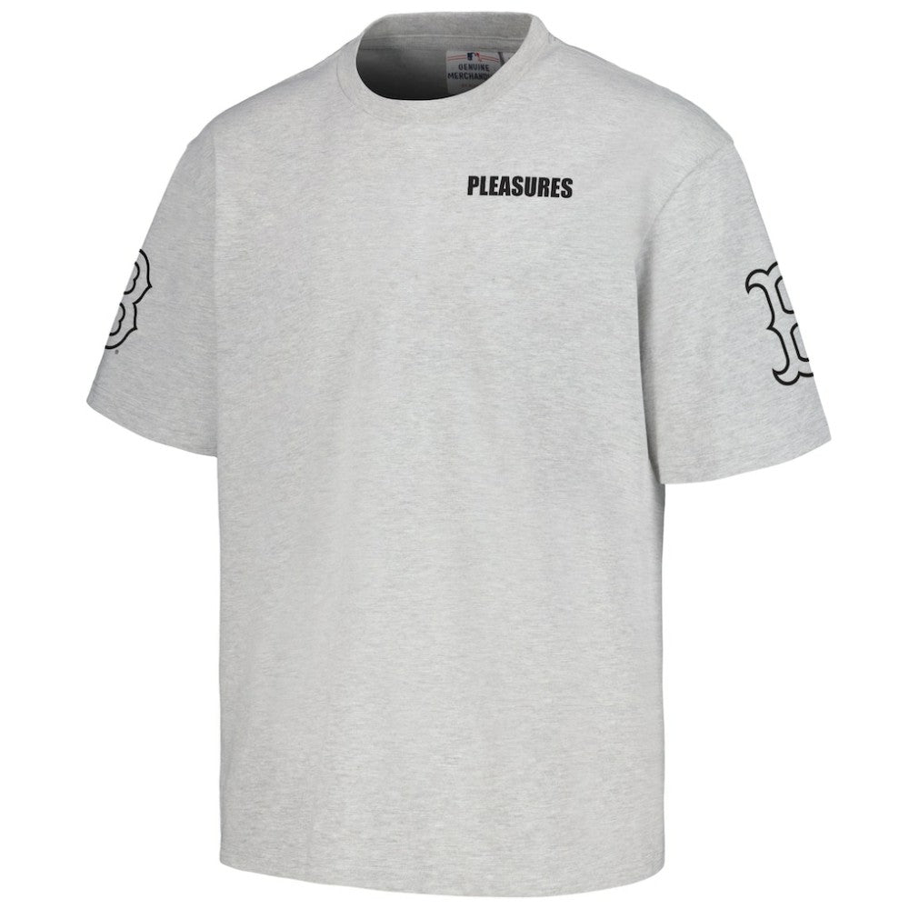 Gray Boston Red Sox PLEASURES Team T-Shirt